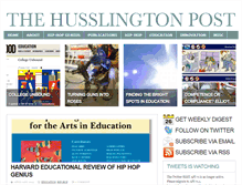 Tablet Screenshot of husslingtonpost.com